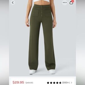 HALARA Day Stretch High-Waisted Straight Leg Pants